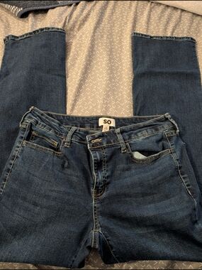 SO Dark Wash Blue Jeans